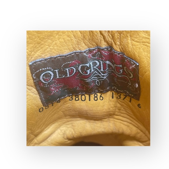 Old Gringo 𖤐 Tiegan Tribal Embroidery Cowboy Boots 𖤐 Leather Vesuvio Brass 𖤐 - Picture 14 of 17